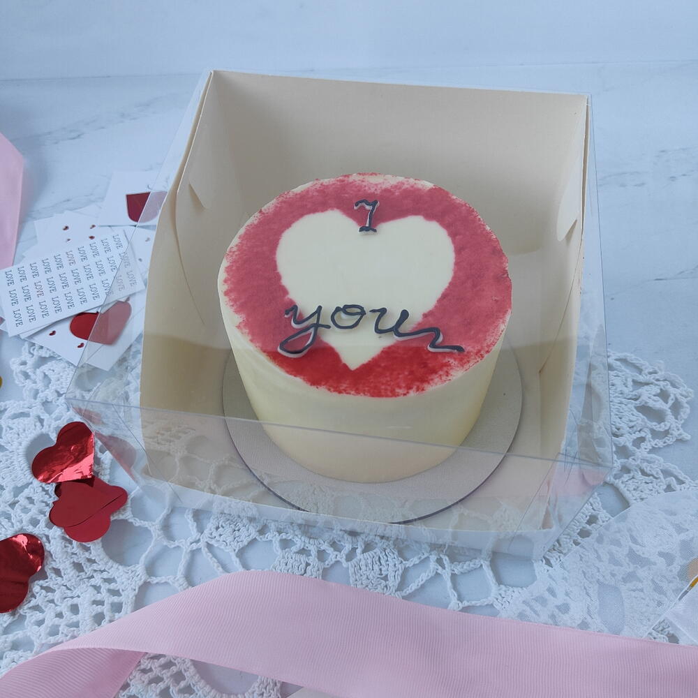 Бенто торт СЕРДЦЕ I️you 14 февраля