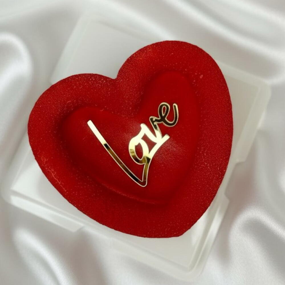 Бенто торт сердце Love
