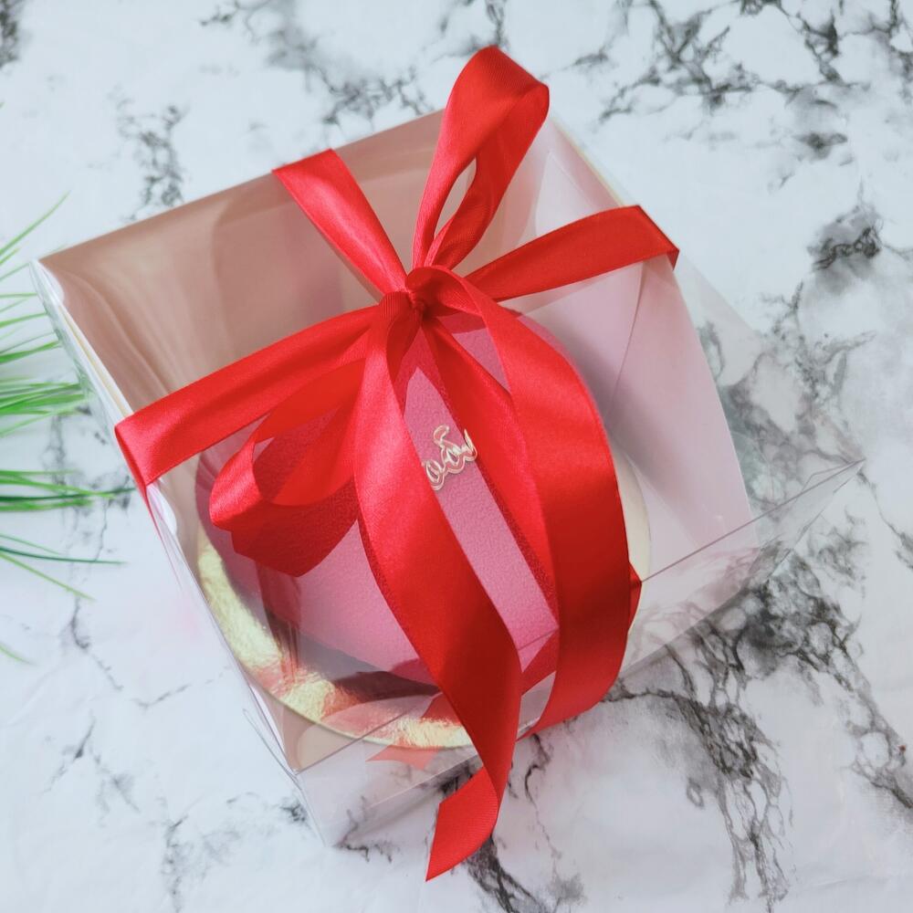 Бенто-торт "Сердце с замочком"