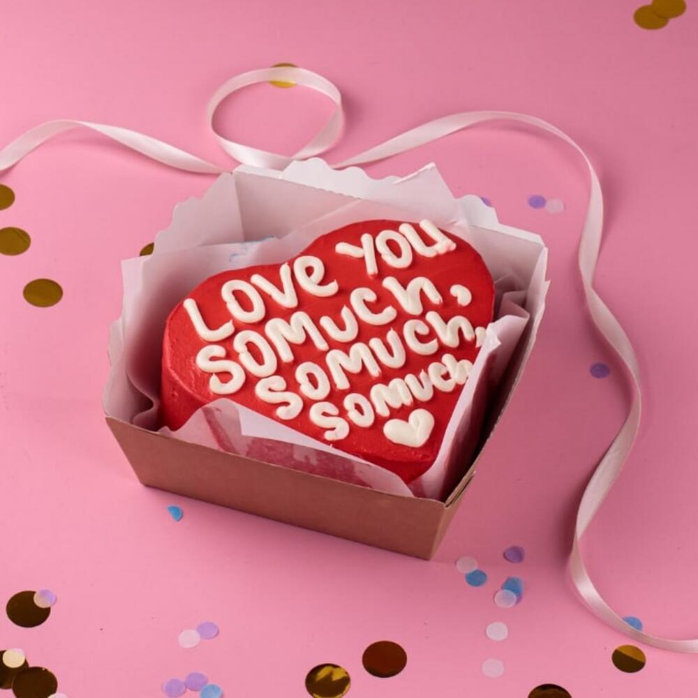 Бенто-торт сердце so much 700 г