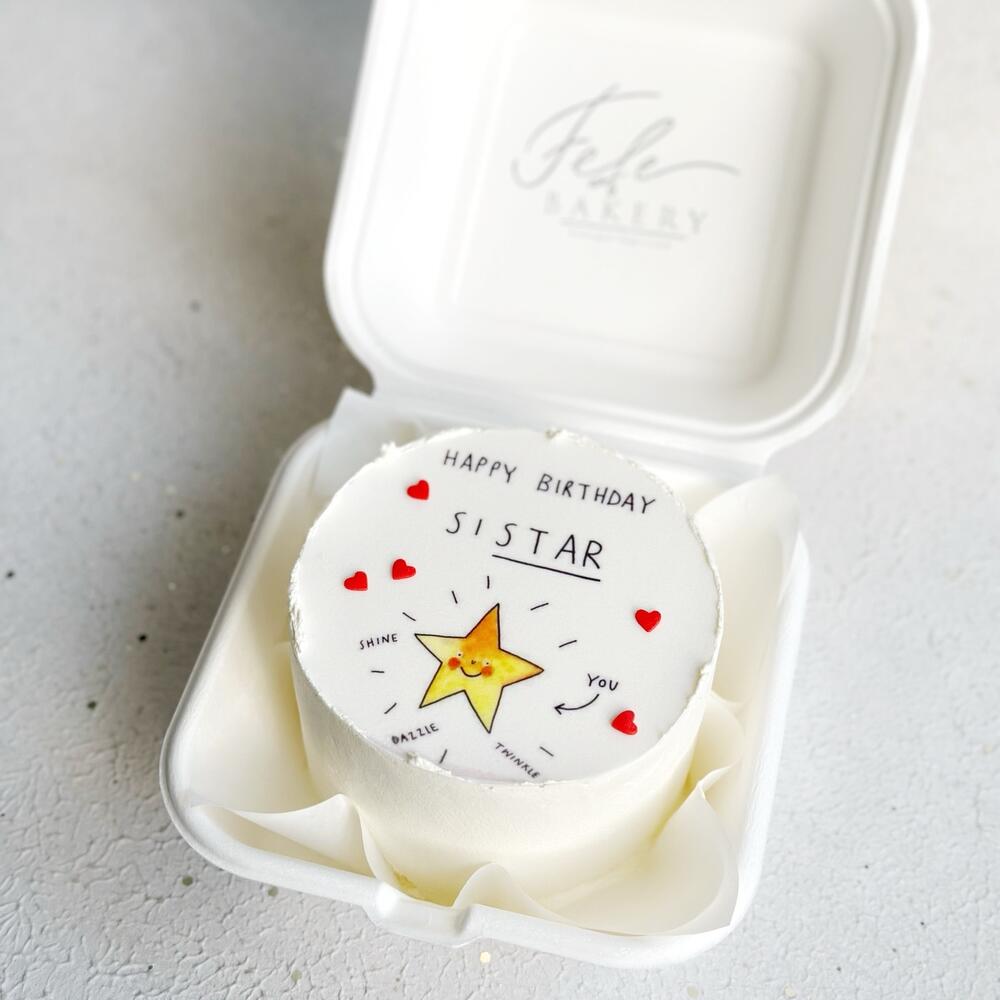 Бенто торт сестре