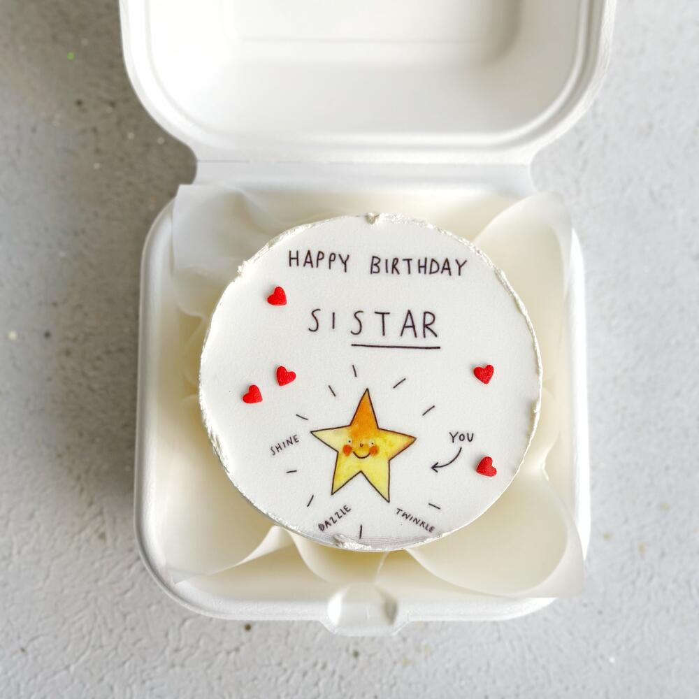 Бенто торт сестре