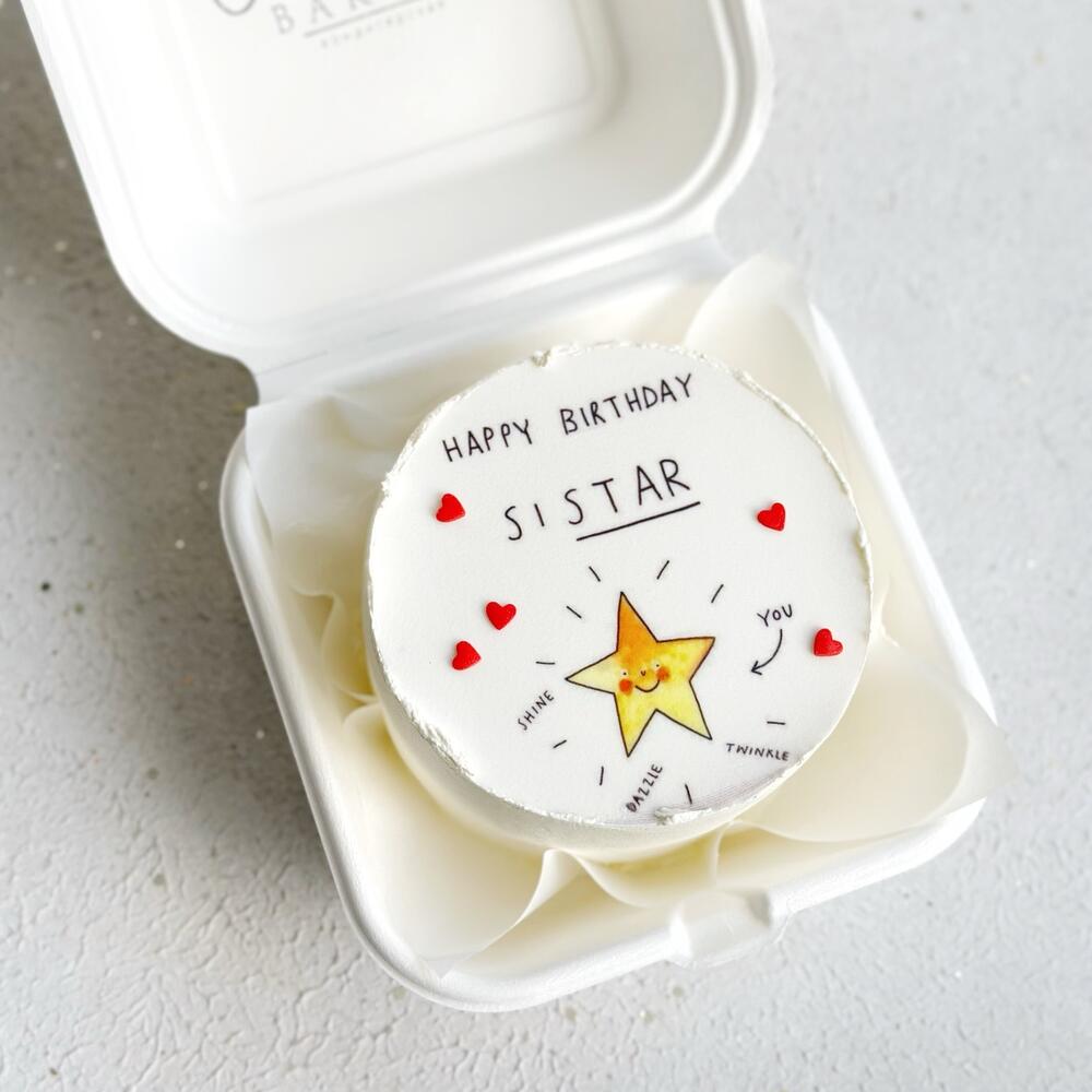 Бенто торт сестре