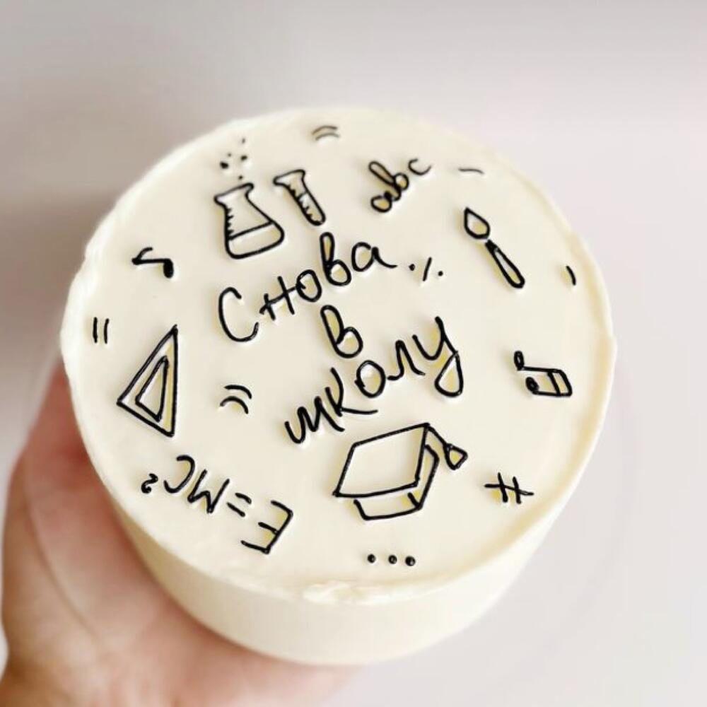 Бенто торт школа