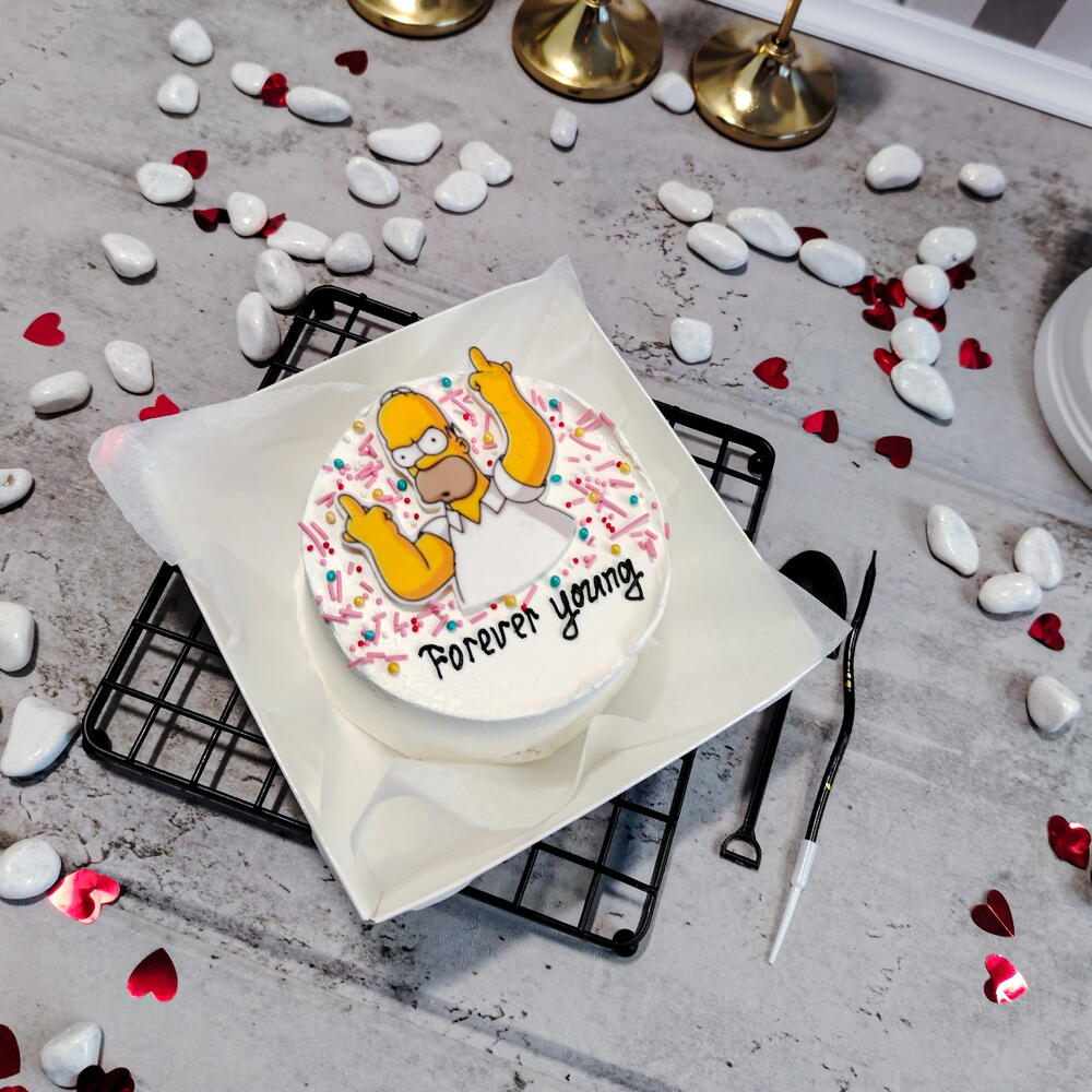 Бенто торт симпсон