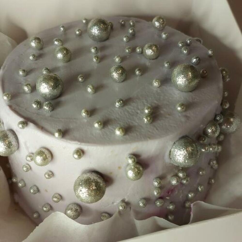 Бенто-торт "Смородина-лимон"