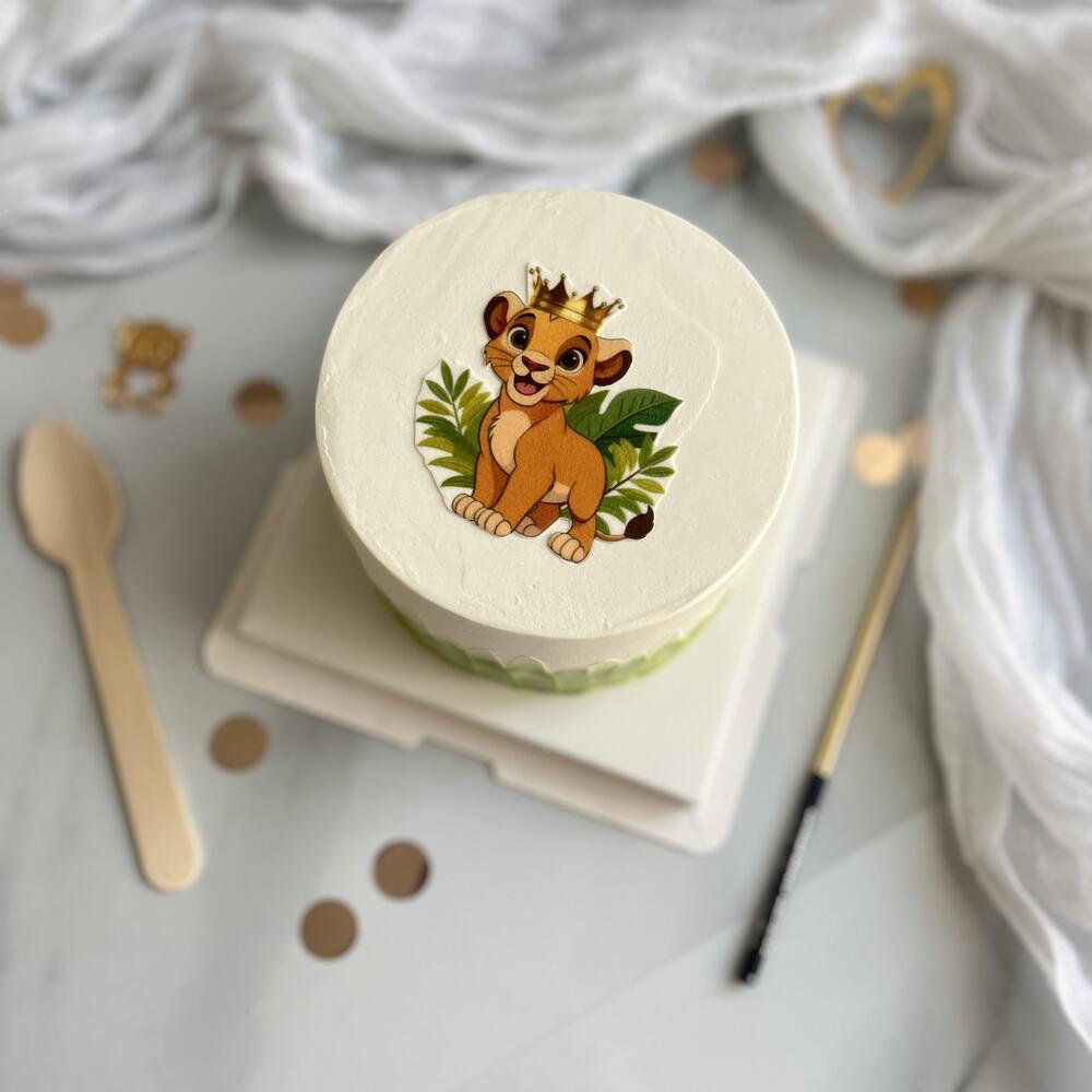 Бенто торт со львёнком Симба