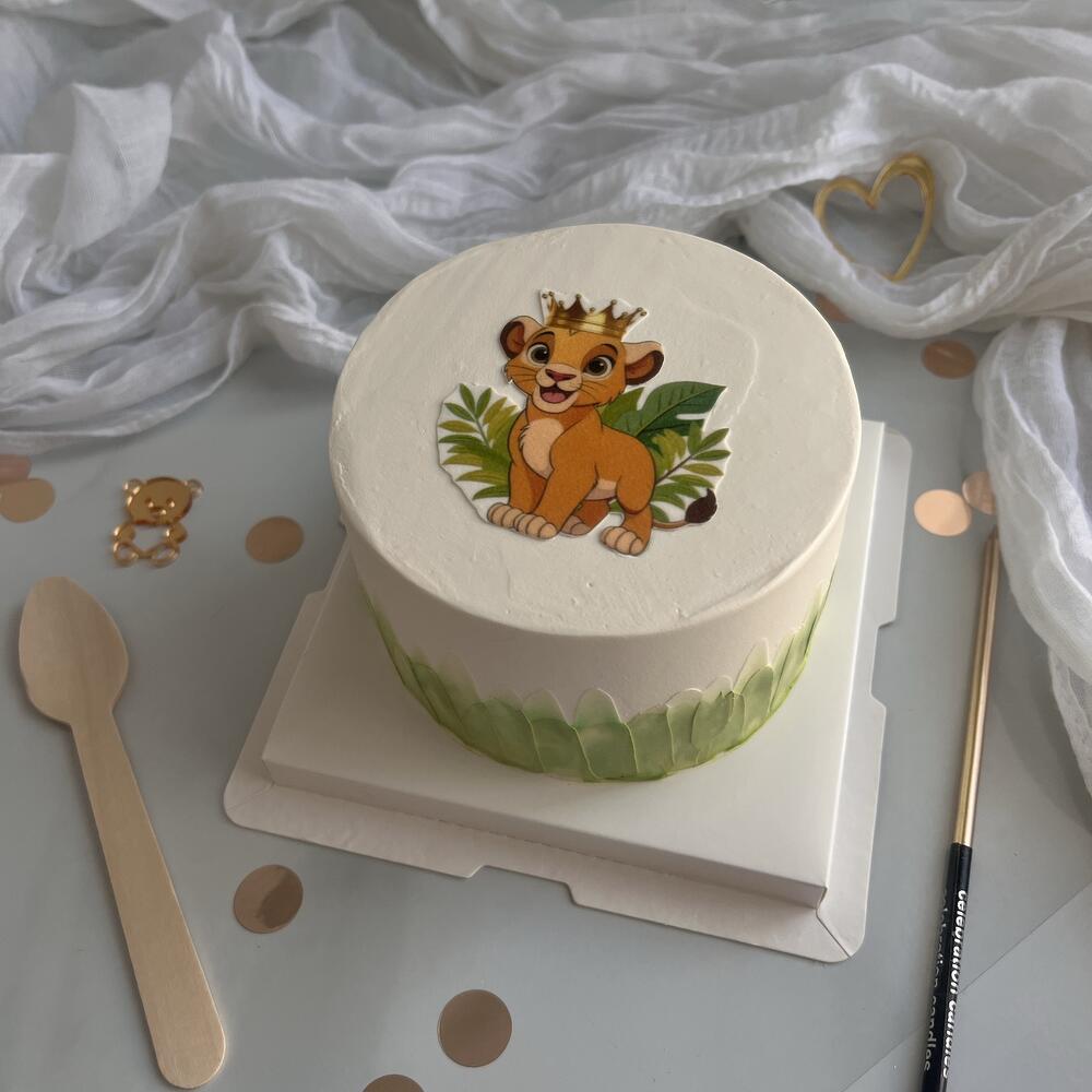 Бенто торт со львёнком Симба