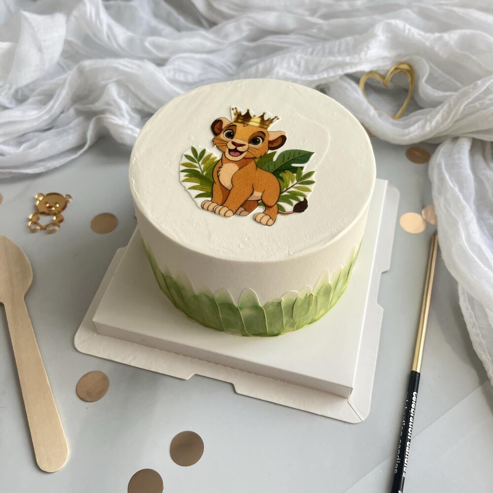 Бенто торт со львёнком Симба