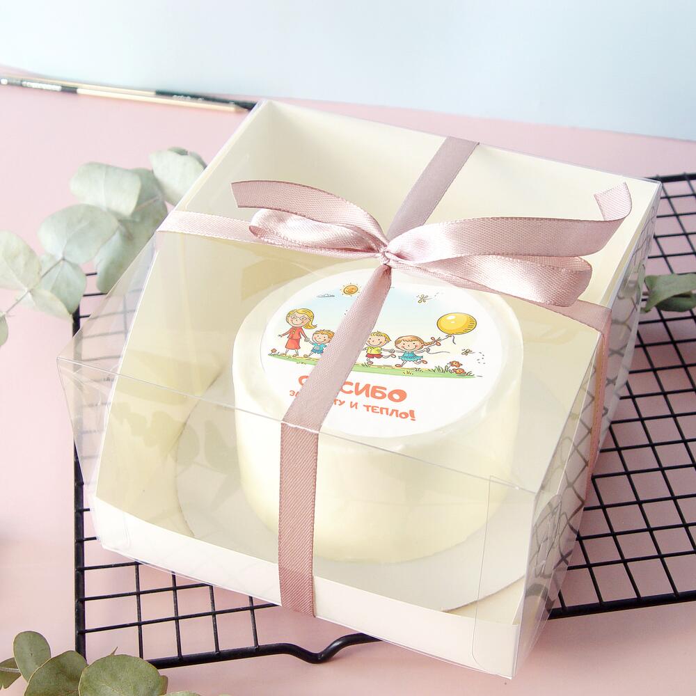 Бенто торт Спасибо в подарок учителю, няне, маме, бабушке