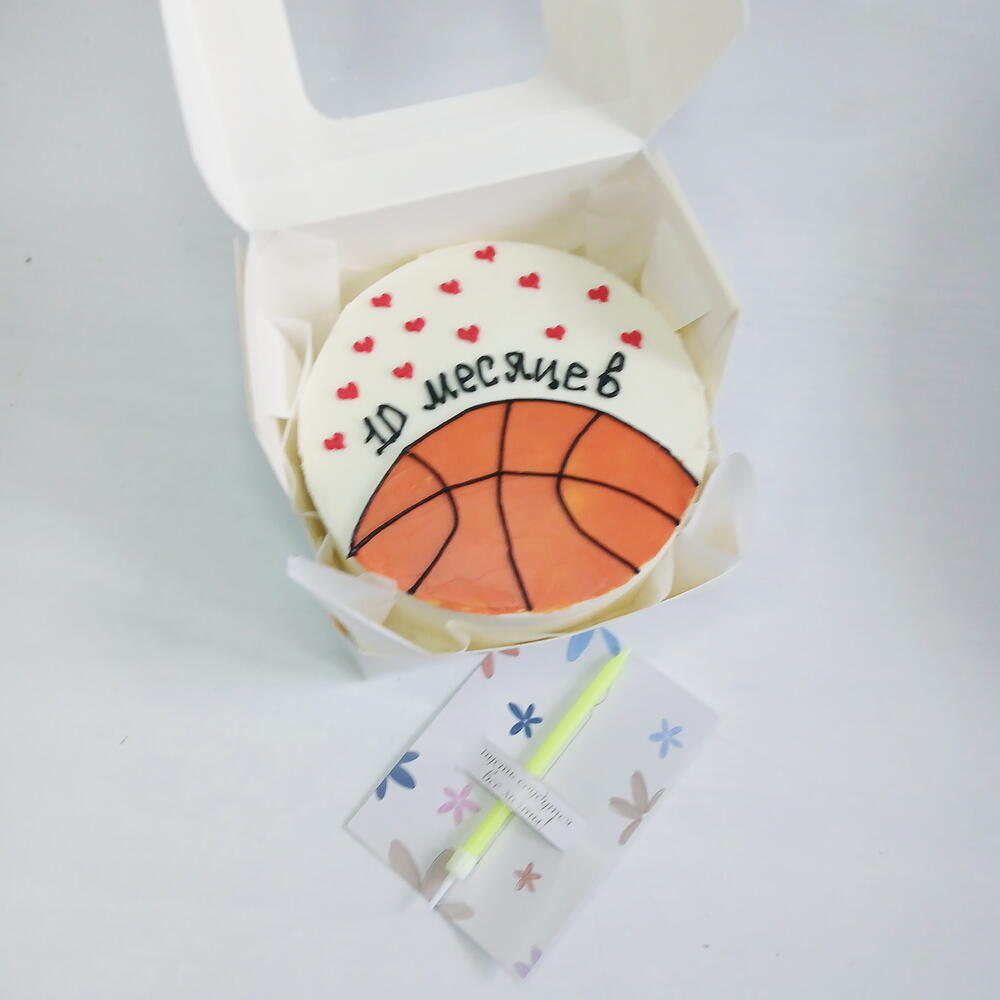 Бенто торт , спорт, баскетбол,малышу 10 месяцев