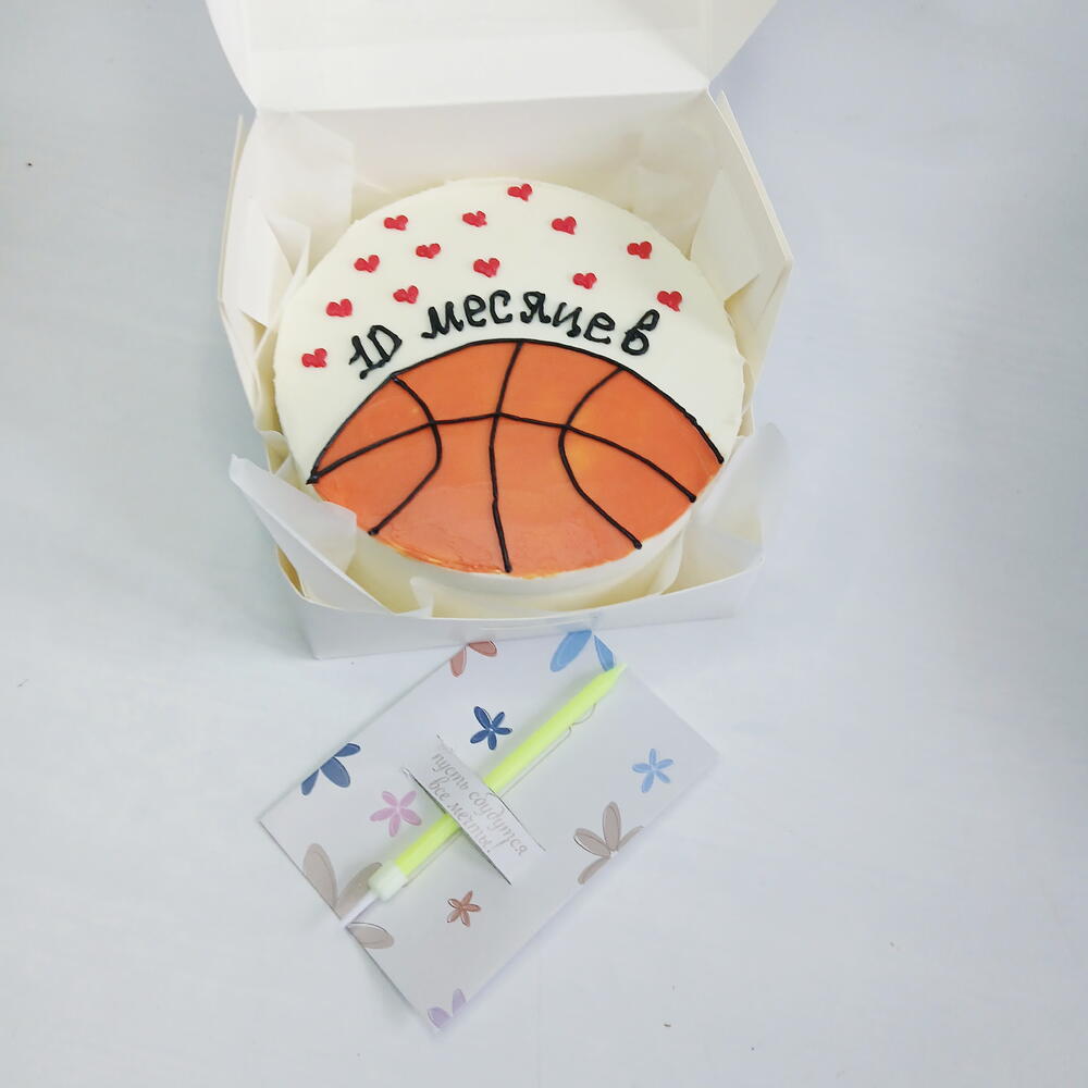 Бенто торт , спорт, баскетбол,малышу 10 месяцев
