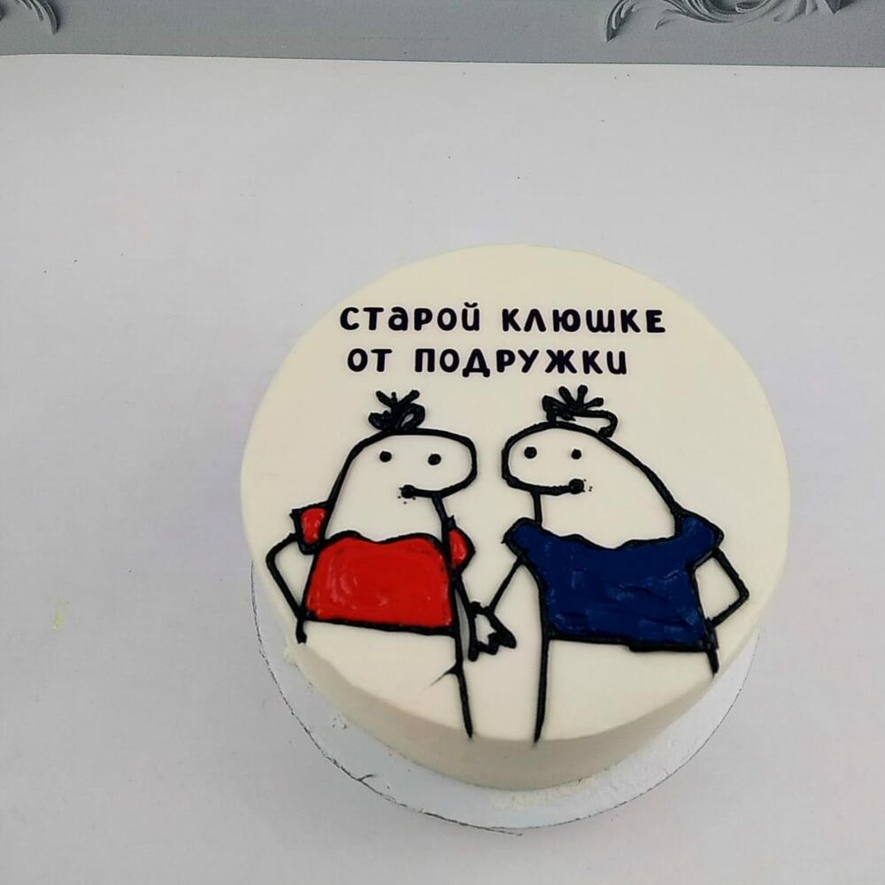 Бенто торт «старой клюшке»