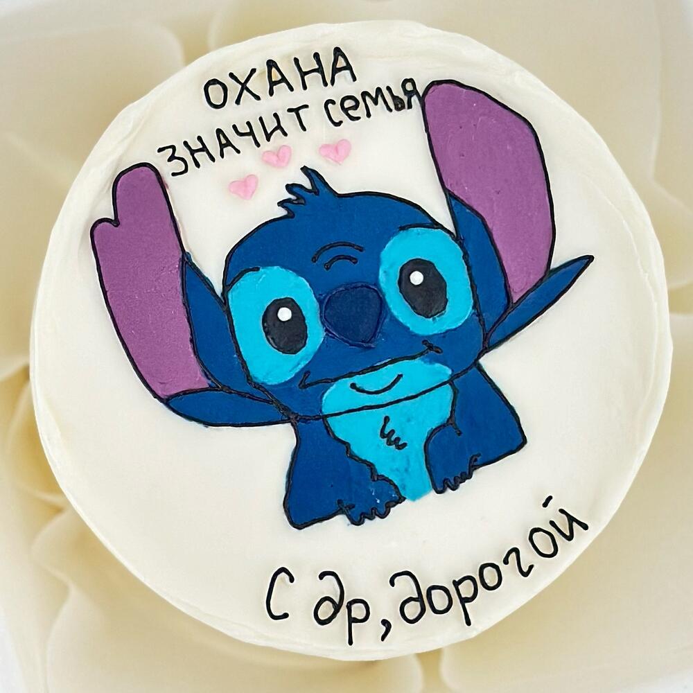 Бенто торт Стич