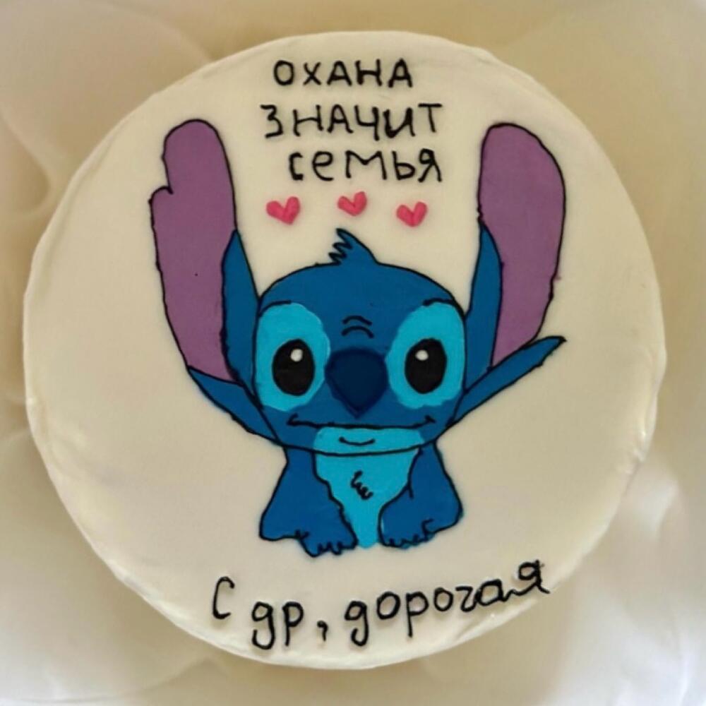 Бенто торт Стич