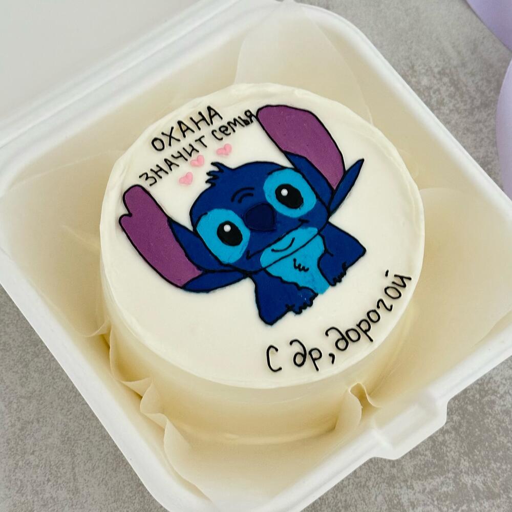 Бенто торт Стич
