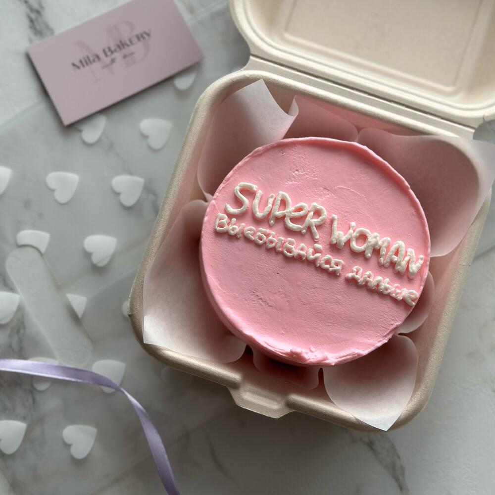 Бенто торт «Super Woman»