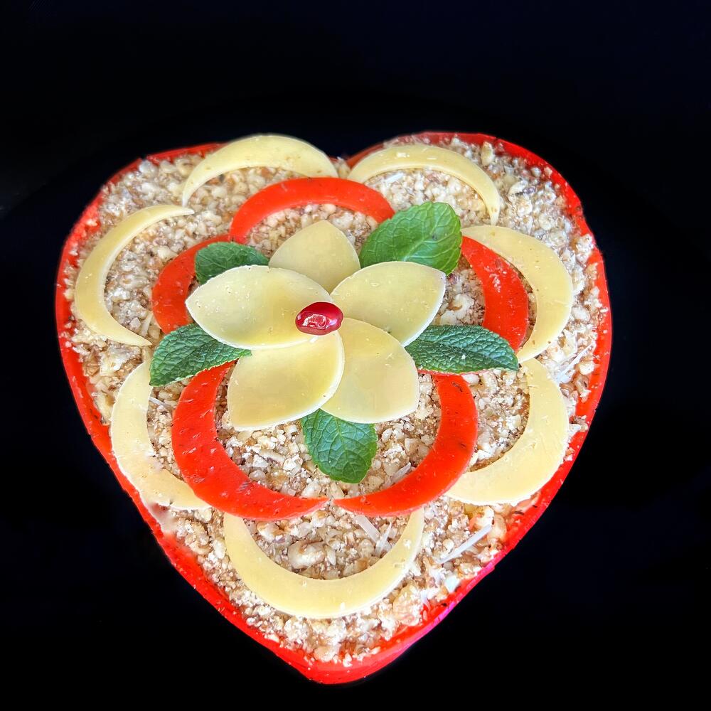 Бенто торт Сырный на 14 февраля