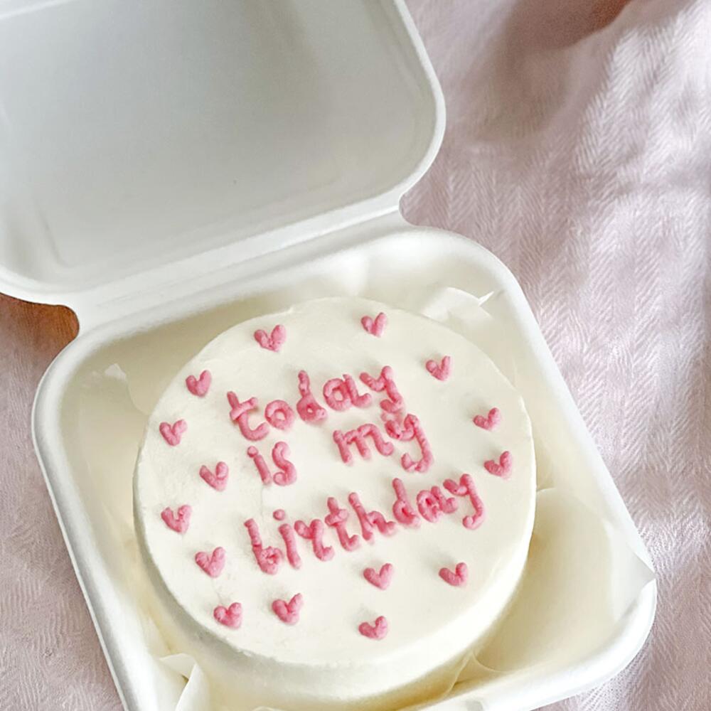Бенто торт «today is my birthday»