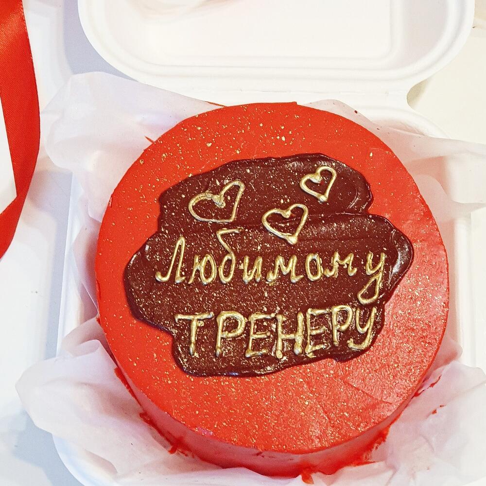 Бенто торт "Тренеру"