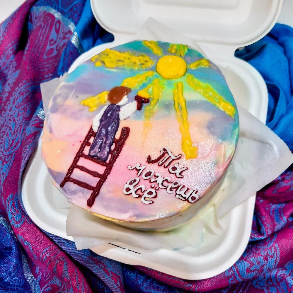 Бенто торт "Цитрусовый сорбет"