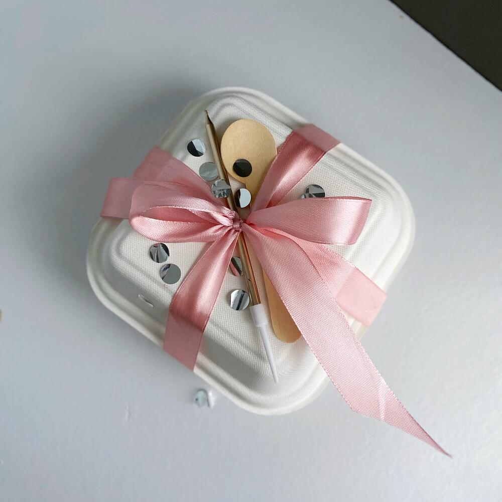 Бенто торт цветами. Подарок маме