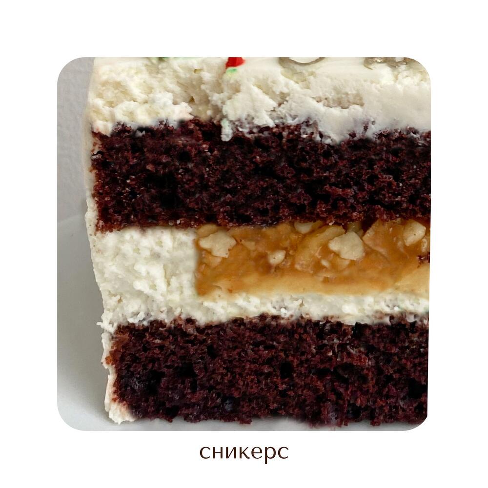 Бенто-торт «Цветное конфетти»