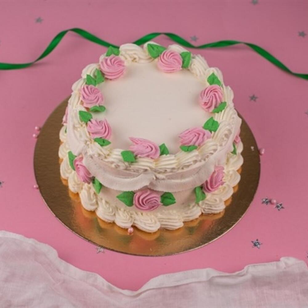 Бенто-торт Цветочный круг 700 г