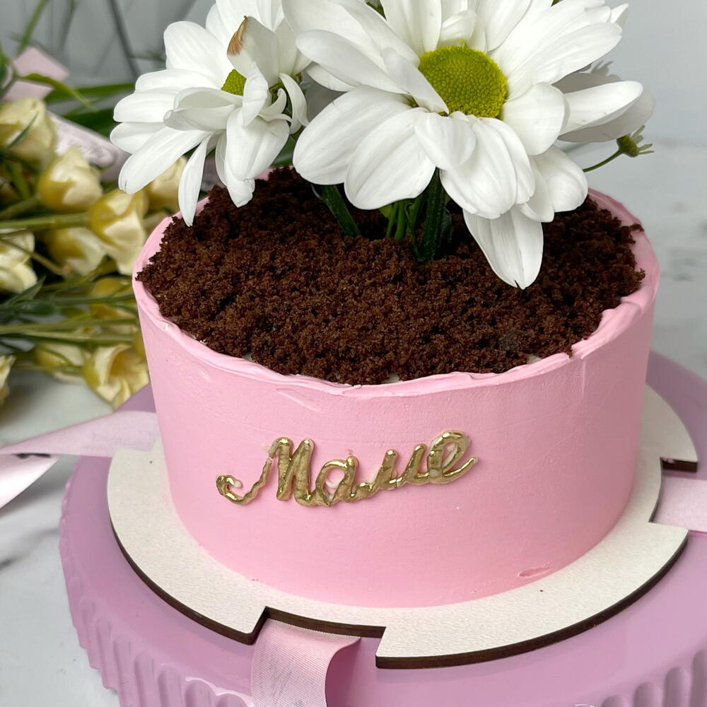 Бенто торт «Цветок для мамы»