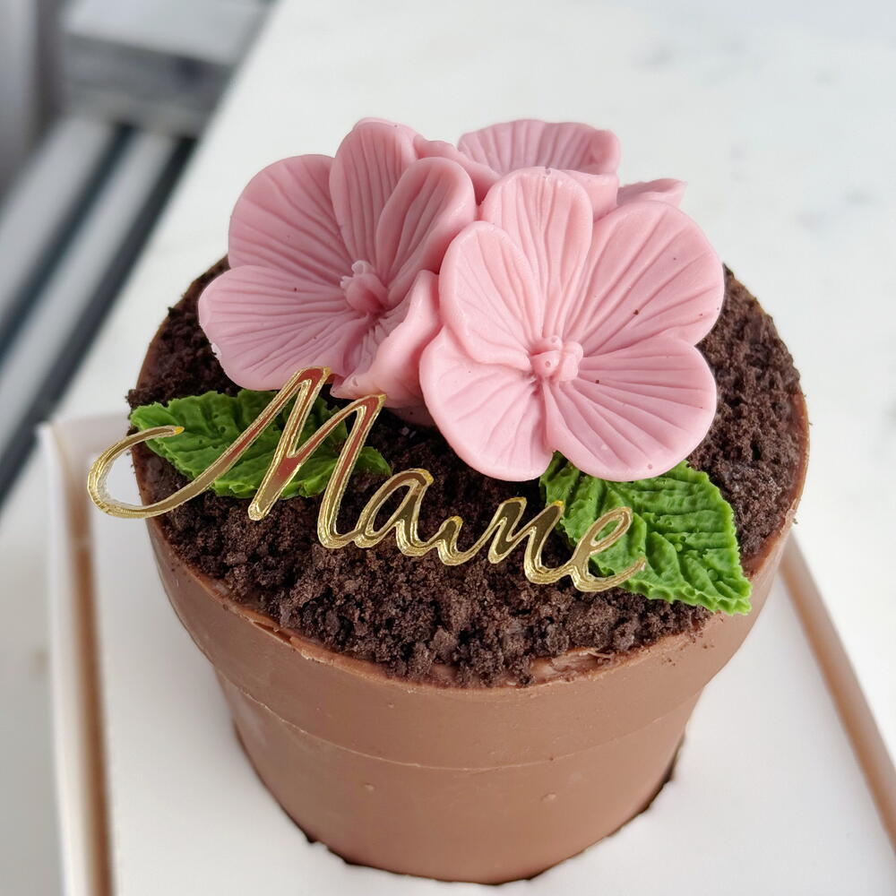 Бенто торт Цветок в подарок маме, любимой