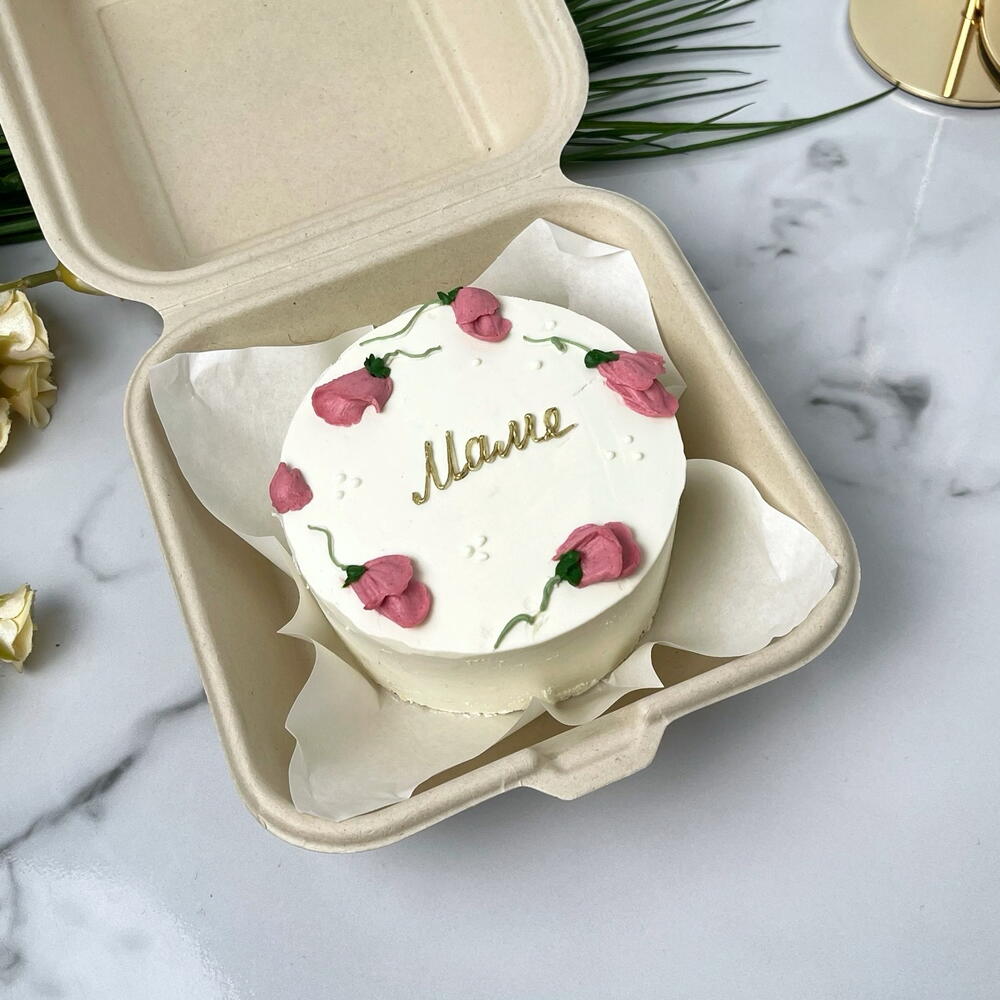 Бенто торт «Цветв для мамы»