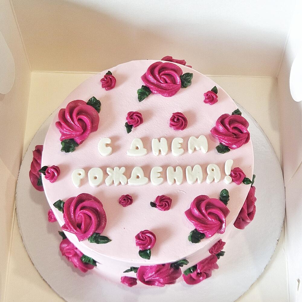 Бенто торт Цветы