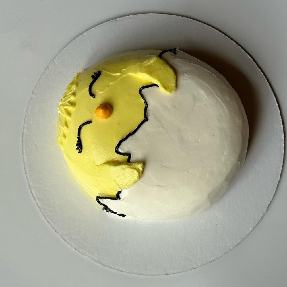 Бенто торт «цыпленок»