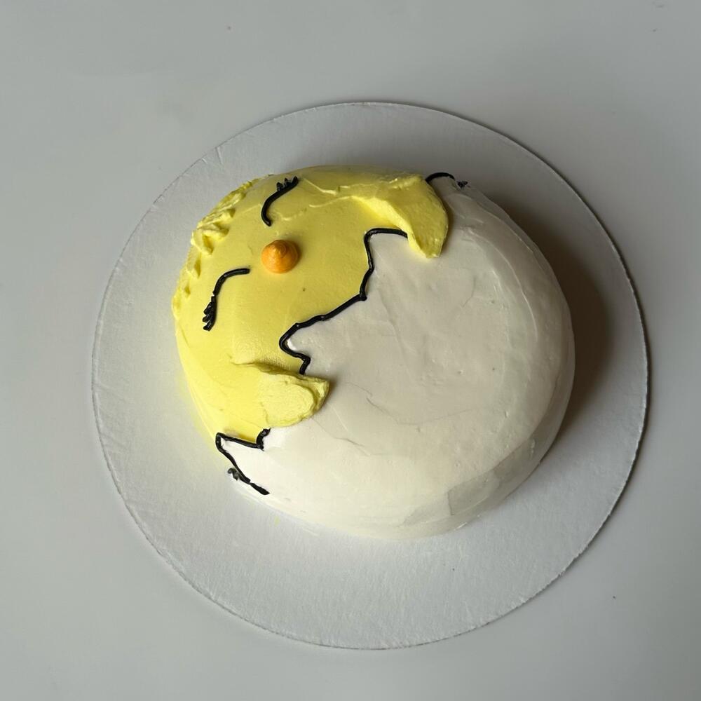 Бенто торт «цыпленок»