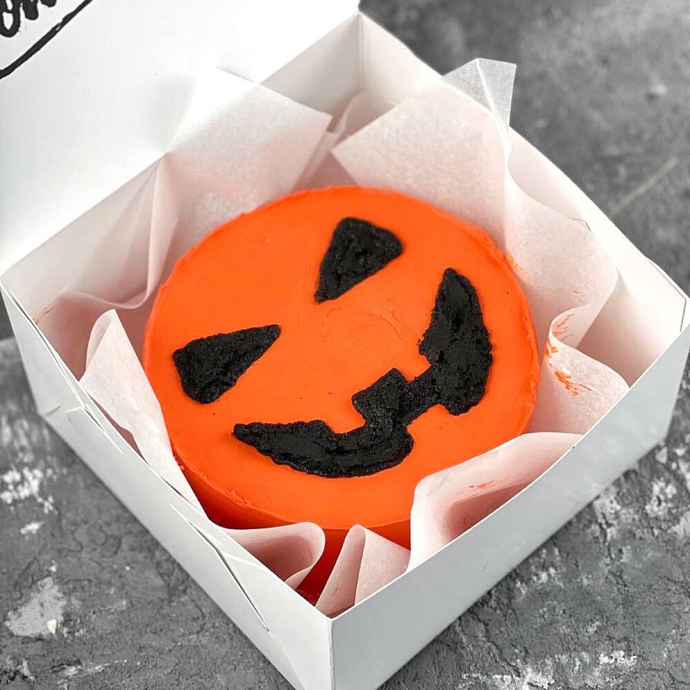 Бенто торт тыква