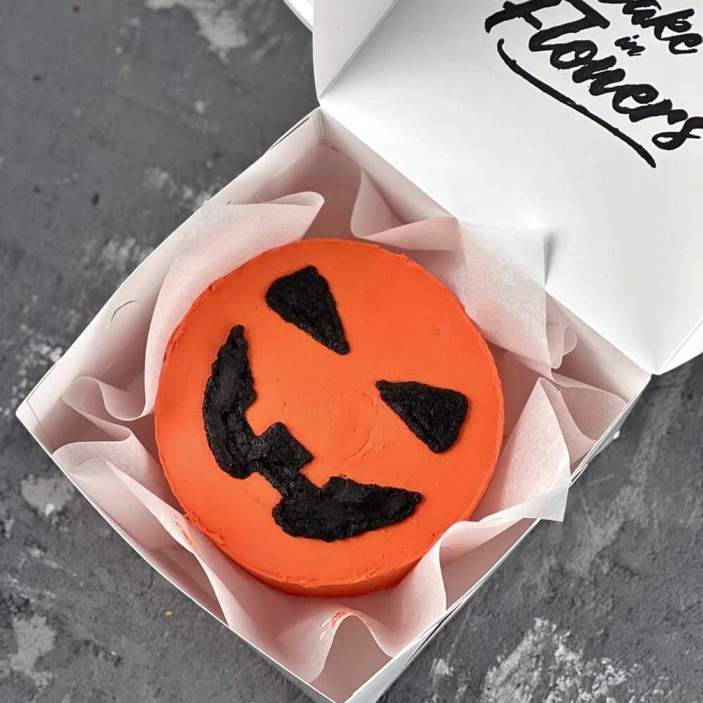 Бенто торт тыква