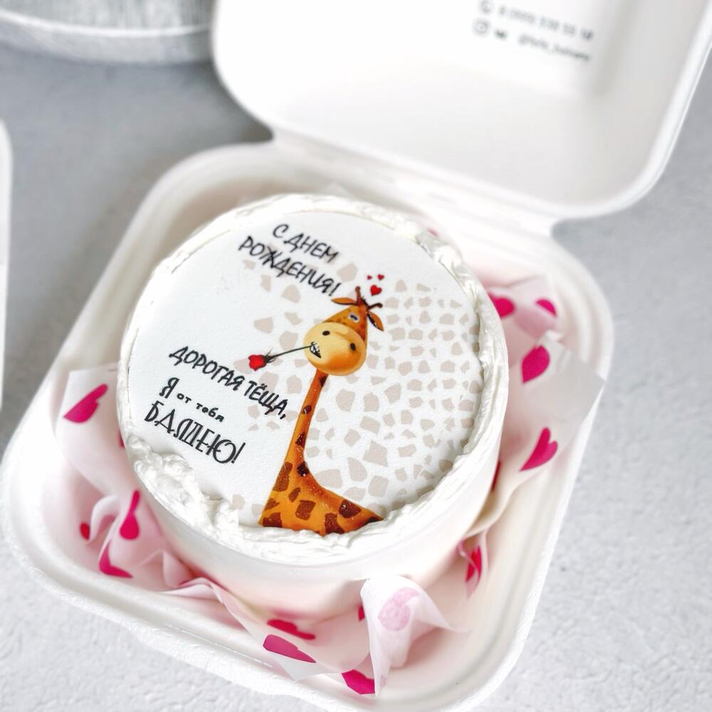 Бенто торт тёще (маме)