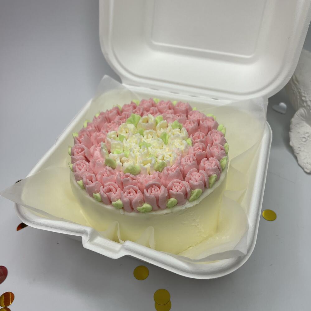 Бенто торт тюльпаны маме,бабушке. День матери