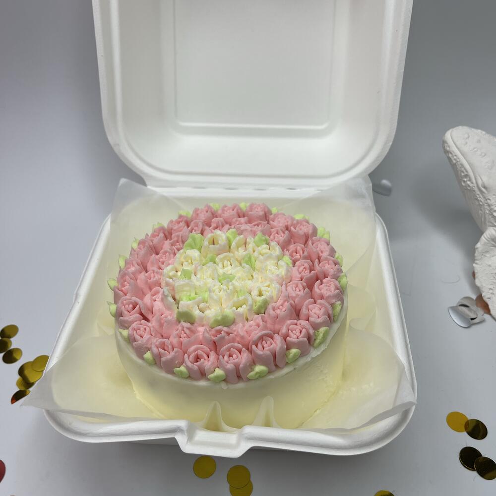 Бенто торт тюльпаны маме,бабушке. День матери