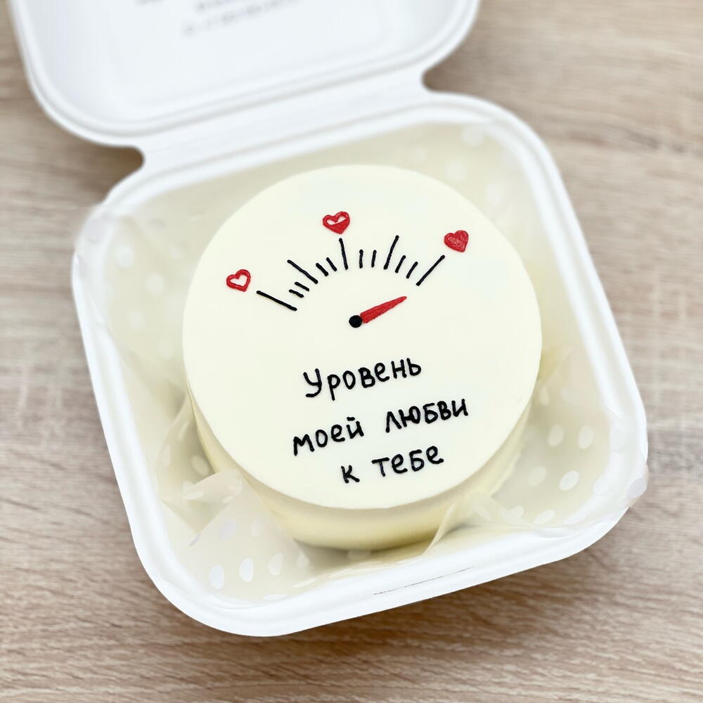 Бенто-торт Уровень моей любви