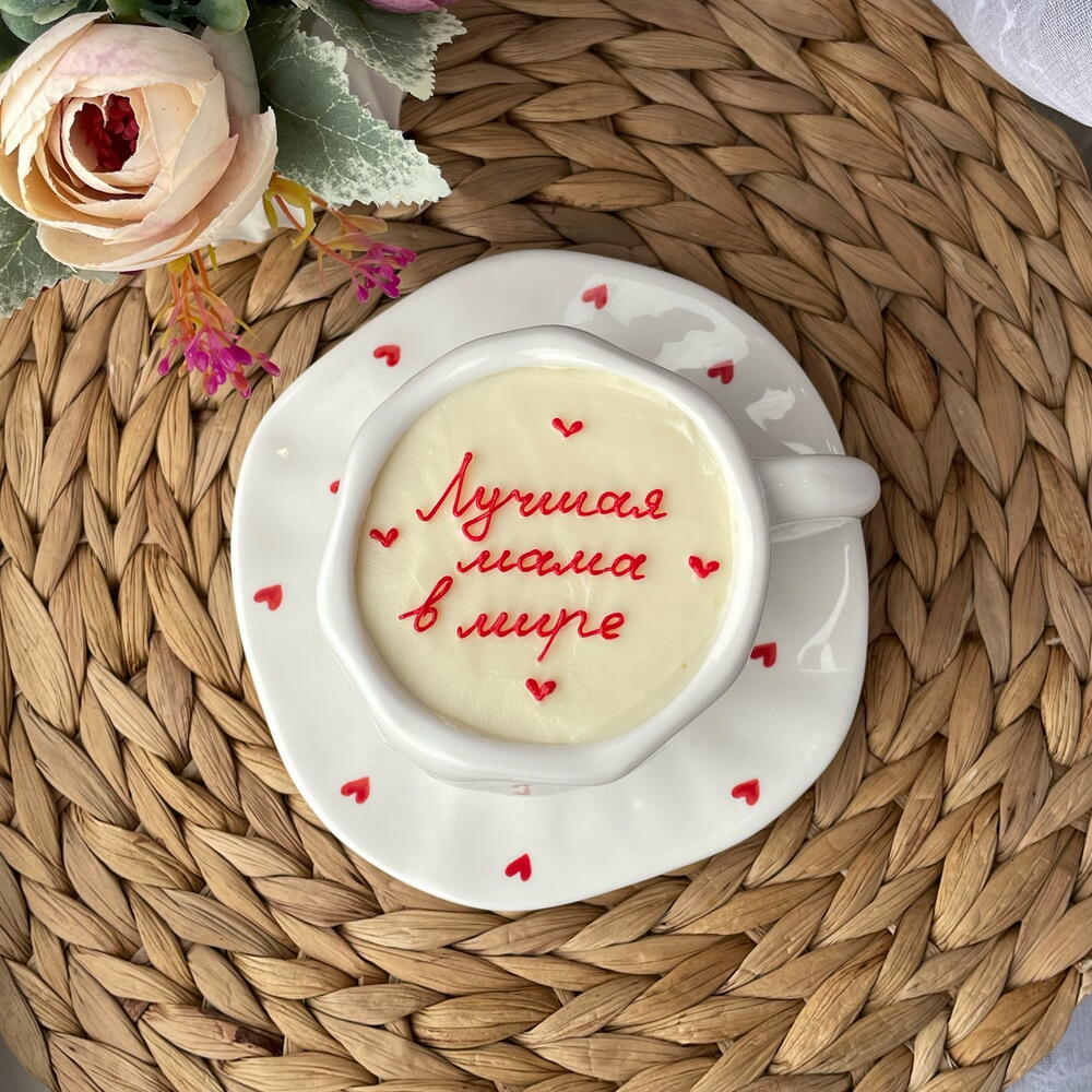 Бенто торт в чайной паре для мам, мамочке