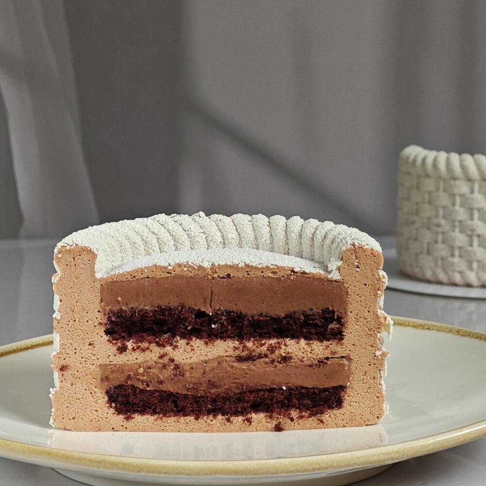 Бенто торт в форме савоярди в подарок маме, бабушке, сестре, подруге