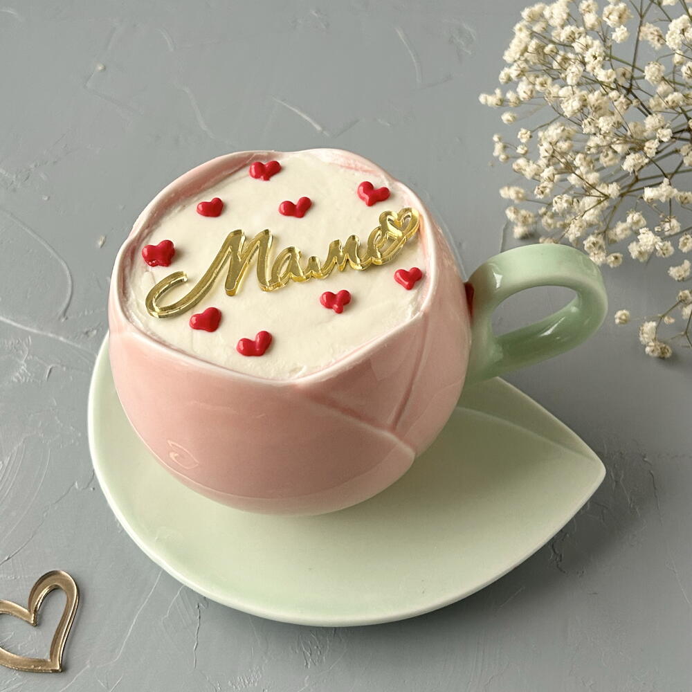 Бенто торт в кружке