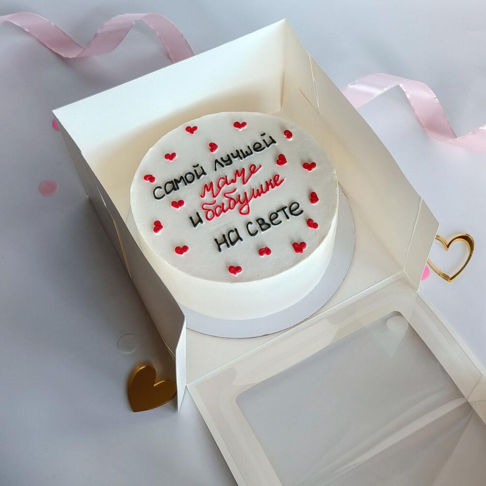 Бенто-торт в подарок для мамы, бабушки