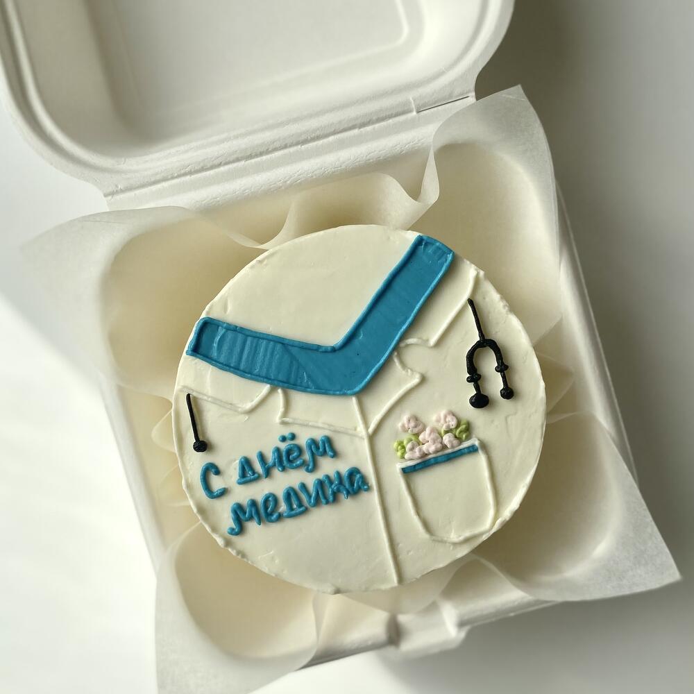 Бенто-торт в подарок и благодраность врачу