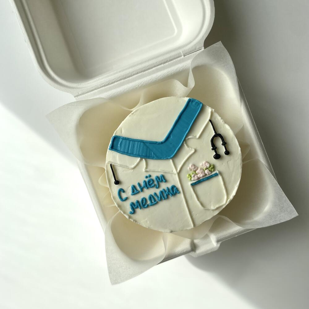 Бенто-торт в подарок и благодраность врачу