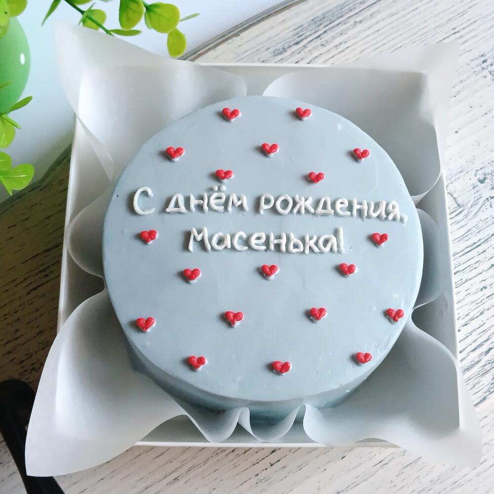 Бенто торт в подарок любимой девушке