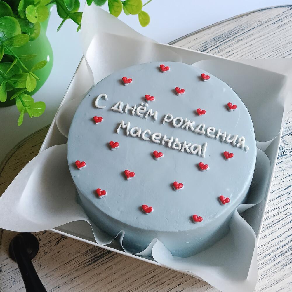 Бенто торт в подарок любимой девушке