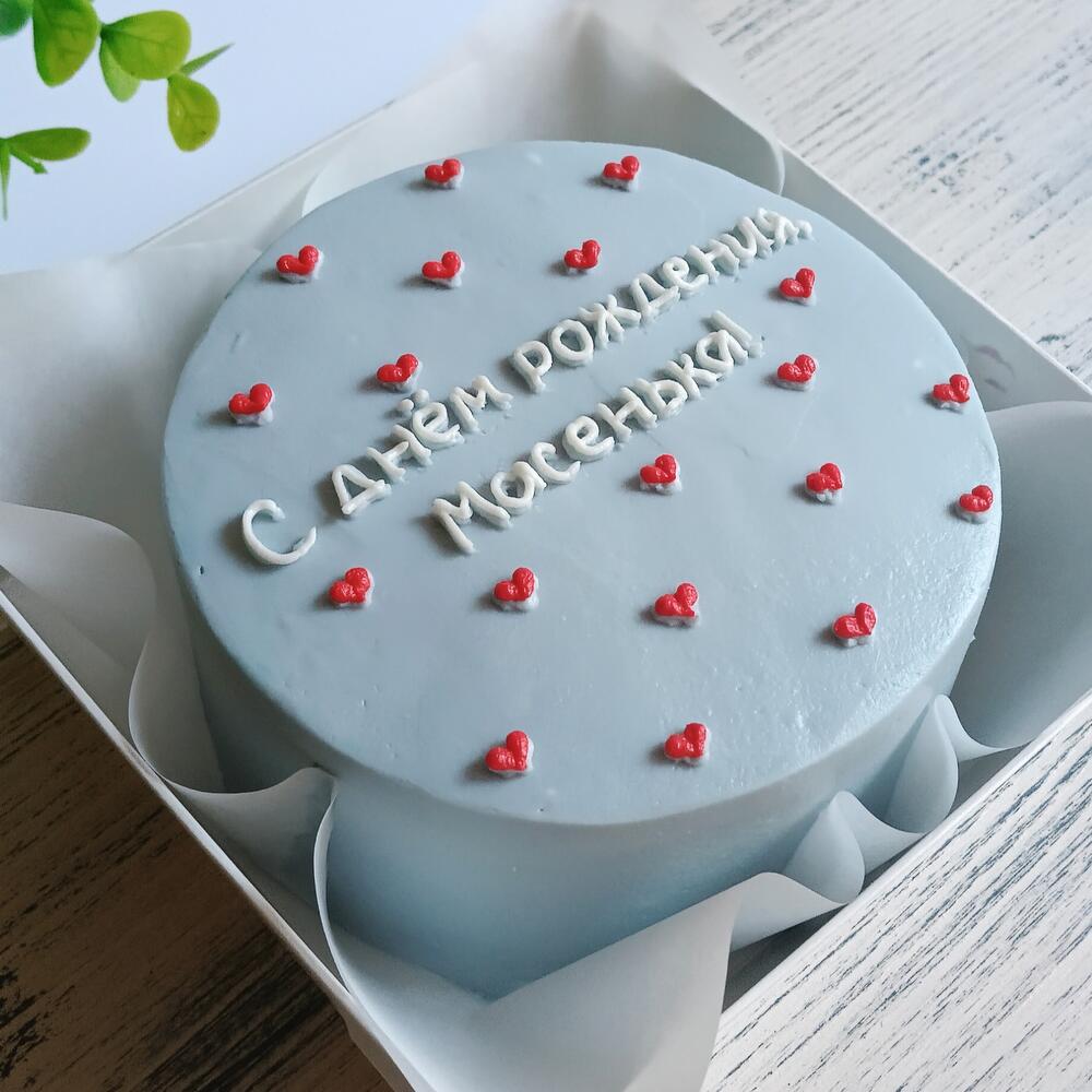 Бенто торт в подарок любимой девушке