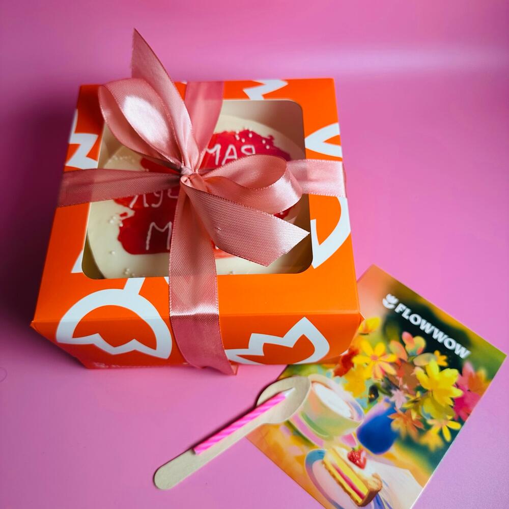 Бенто торт в подарок на день рождения с юмором